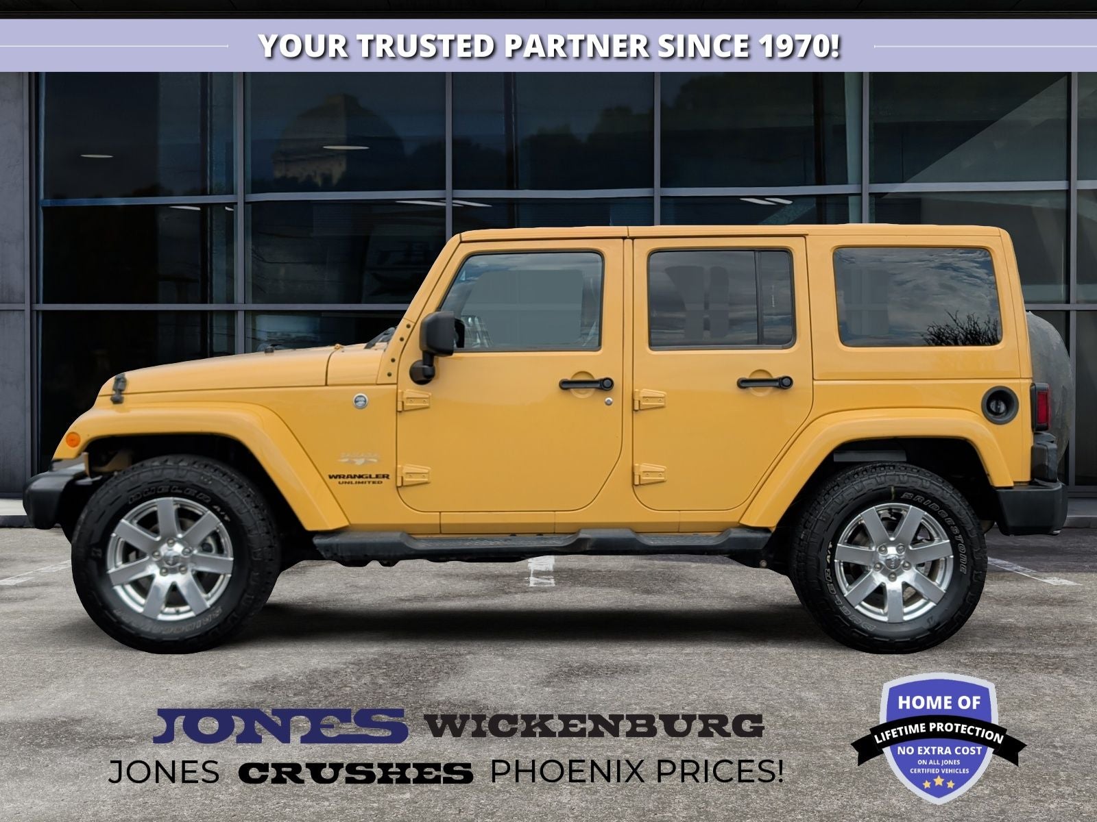 Used 2013 Jeep Wrangler Unlimited Sahara with VIN 1C4BJWEG1DL629589 for sale in Wickenburg, AZ