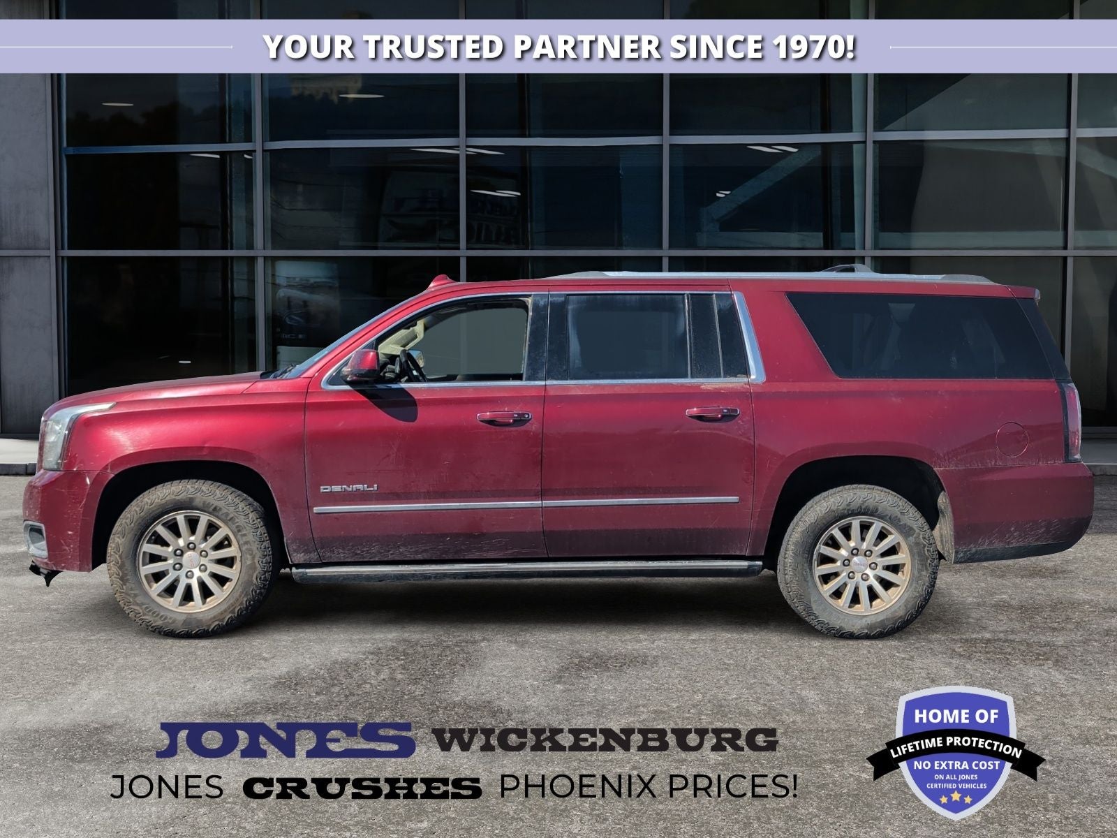 Used 2016 GMC Yukon XL Denali with VIN 1GKS2HKJ7GR134487 for sale in Wickenburg, AZ