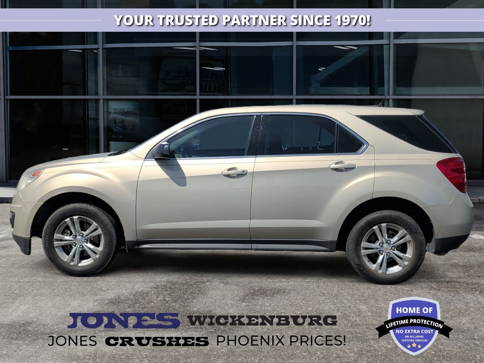 Used 2011 Chevrolet Equinox LS with VIN 2GNALBEC1B1143242 for sale in Wickenburg, AZ