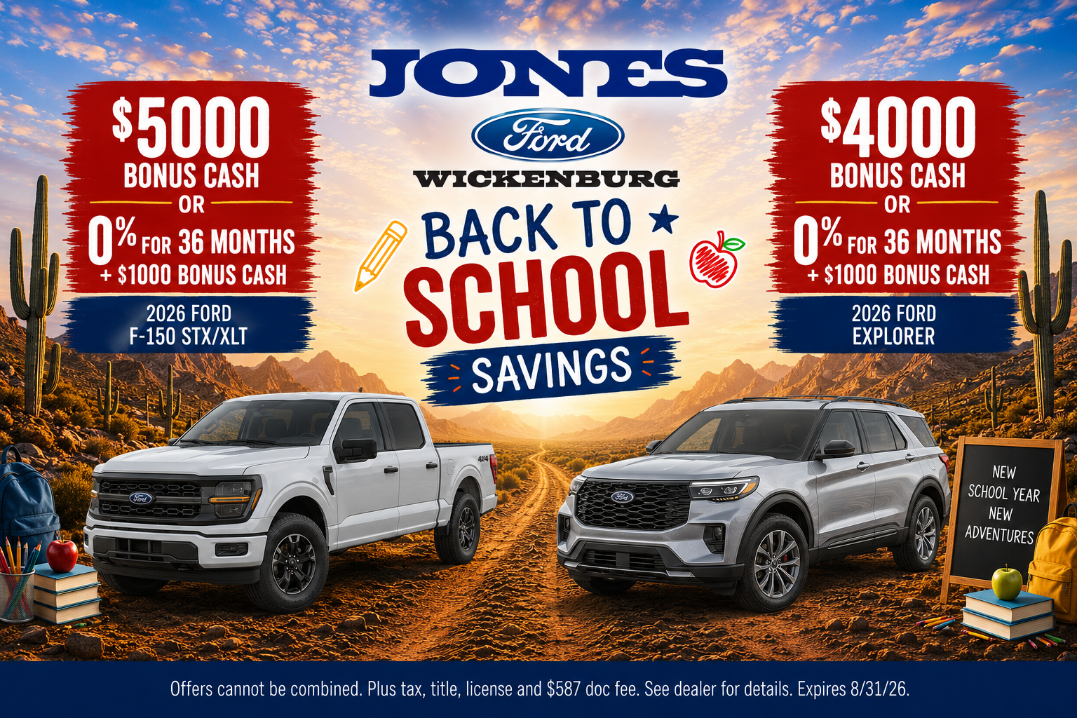 Back to School Savings