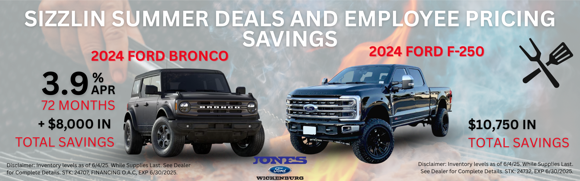 Sizzlin Summer Deals and Employee Pricing