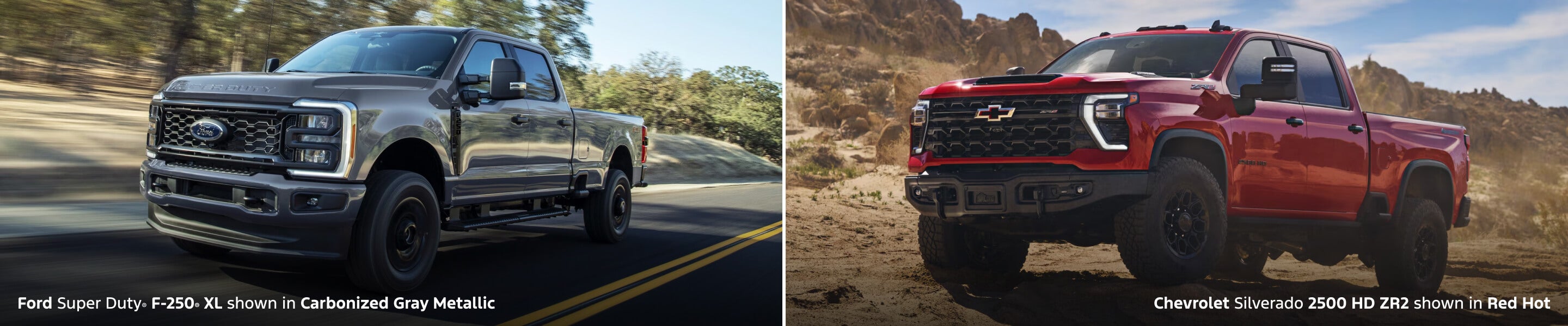 Ford Super Duty vs. Chevy Silverado 2500 HD: In-Depth Comparison